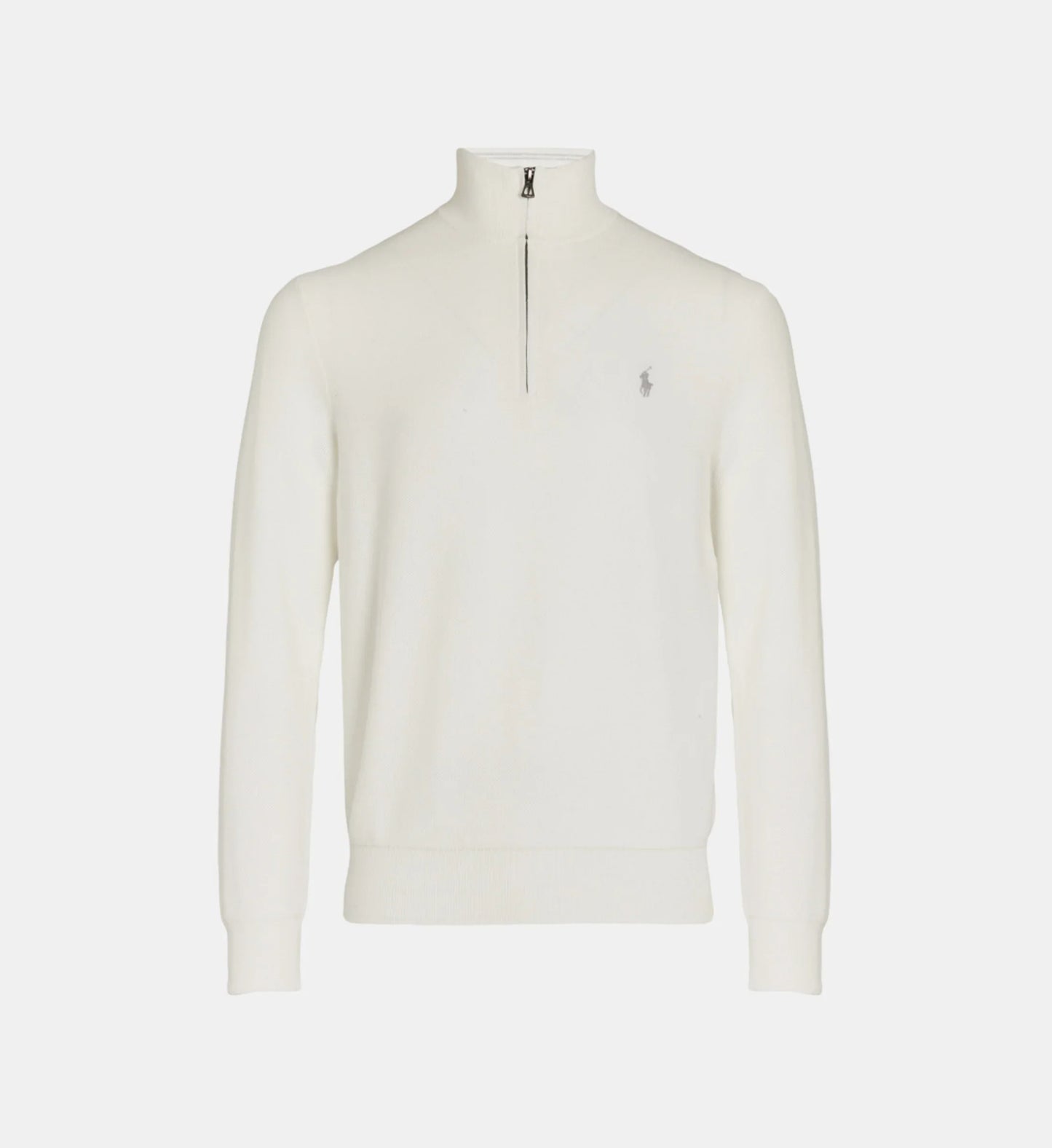 Pull droit col camionneur coton piqué